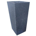 Besk Lillepott 9149461, 400mm, 400mm, 800mm, ristk&uuml;lik, hall, klaaskiud