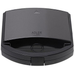 Adler V&otilde;ileiva r&ouml;ster AD 3069, 750 W, 2 v&otilde;ileiba, must, kummijalat, indikaator, vertikaalne ladustamine
