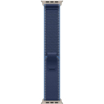 Apple Kellarihm 49mm Sinine/Helesinine Trail Loop - S/M - Loomulik titaanviimistlus, 130-180mm, 60% taaskasutatud nailon