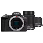 Canon EOS R50, 5811C023, 24.2 MP, 32000 ISO, 3" LCD, Wi-Fi, videotegevus, CMOS, must