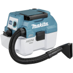 Makita juhtmeta tolmuimeja DVC750LZX3, 18 V, 7.5 l, 1.6 m&sup3;/min, harjadeta mootor, h&uuml;gieenifilter