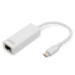 Digitus USB Type C v&otilde;rgukaart DN-3024, 1 Gbit/s, 0,2 m, RTL8153, USB 3.0, Windows, Mac, Chrome
