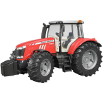 Bruder Traktor Massey Ferguson 7600 BR-03046, 1:16, plastmass, punane, valge, 17.5cm, 19.8cm, 34.5cm, 3 aastat
