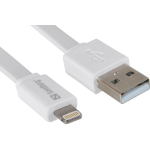 Sandberg USB>Lightning kaabel 440-75, 1m, valge, USB, Apple Lightning