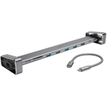 Hama USB C dokk 00200103, 9 porti, 5 Gbps, USB-C, HDMI, Ethernet, SD/microSD lugeja