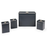 Salter Ladustamis komplekt BW126131EU7, 14,2l, sinine, s&uuml;sinikteras, 4-osaline komplekt, lihtne puhastada