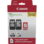 Canon Tinti 2970B010, 18ml, 2 tk, must, ts&uuml;aan, magenta, kollane, originaal, tindikassett