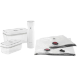ZWILLING Fresh & Save S/M klaasist komplekt 36806-006-0, 2 tk, 0.35L/0.75L, 1250ml/4000ml, vaakumpump, &otilde;hukindel, BPA-vaba