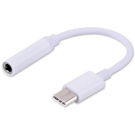 SAVIO AK-35 USB-C kuni 3,5 mm heliadapter, valge, 0,12 m, USB 3.1, 10 Gbps