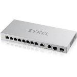 Zyxel XGS1010-12-ZZ0102F v&otilde;rgukommutaator, 8xGbE, 2x2.5G, 2xSFP+, 66Gbit/s, haldamata