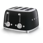 Smeg 50's Style R&ouml;stri TSF03BLEU, 2000W, 220-240V, 4 viilu, 6 taset, sulatamine, teras, must