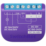 SwitchBot W5502330 nutikas garaažiukse kontroller, 16A, Bluetooth, Wi-Fi, Matter, h&auml;&auml;lejuhtimine, automaatne lukustus