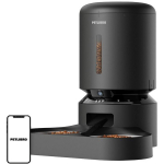 Petlibro Granary PL-AF203-36B, 5L, 145&deg;, 2.4/5GHz, kaamera, kahekordse kausiga s&ouml;&ouml;tja, must
