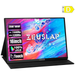 ZEUSLAP P16KT Portable Monitor with a 16-inch 144Hz Touchscreen
