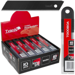 Blades for utility knifes 100x18x0.5mm SK2H 10pcs. &ndash; display box