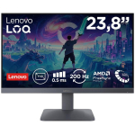 Lenovo LOQ 24-10 monitor 68F1GACBEU, 23.8", Full HD, IPS, 200Hz, 0.5ms, FreeSync Premium, HDR10, 2xHDMI 2.1, DisplayPort 1.4, VESA