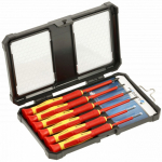 Hogert VDE kruvikeerajate komplekt 6 tk, 65mm, HT1S987, Kroom-vanaadiumteras, 1000V, PP, PU, Uus