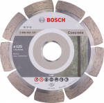 Dim. grie&scaron;anas ripa BPE 125x22.23 mm, Mazām leņķa slīpma&scaron;īnām DIMANTA GRIEZĒJDISKS STANDARD FOR CONCRETE, 2608602197 BOSCH