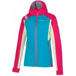Jaka MACNAS Softshell Jkt W, izmērs: L, Crystal/Cerise, 8020647072262 LA SPORTIVA