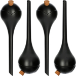 Taimede kastmiskerad BIOOGROD 720920, mustad, matid, korgiga, 4 tk, 400 ml, 9x9x30 cm