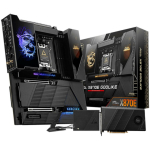 Msi Emaplaat MEG X870E GODLIKE, AMD X870E, DDR5, 256 GB, 5 M.2, 10G LAN, Wi-Fi 7, 4 SATA III, 7.1 audio