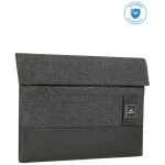 Rivacase SLEEVES 8803BLACKMELANGE 13.3" 310 g, Pol&uuml;ester, PU, 1 tasku, 355 x 260 x 20 mm, Melange