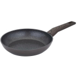 Resto &Uuml;ldine pann 93021 22 cm, 4-kihiline PFLUON, kuumuskindel pruun matt viimistlus, ergonoomiline puidust k&auml;epide