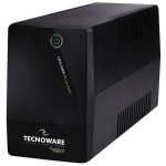 Tecnoware UPS ERA PLUS FGCERAPL1602SCH 1600VA, 1120 W, 2 pistikut, 1 USB Type-B, AVR, IP20, must