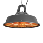 Eurom Partytent Heater Sail Grey rippuv infrapuna terrassisoojendi telgile 1500W IP24 carbon kuni 15m2 hall