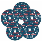Bosch H&otilde;&otilde;rdumisplaadid 2608902429, 125mm, 55 tk, 60-240, muu materjal