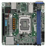 Asrock EC266D2I emaplaat, LGA 1700, 170.2mm, 2xDDR5, 32GB, 8xSATA III, 2xRJ-45, 1xM.2, 1xPCIe x16