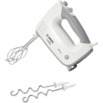 Bosch K&auml;si mikser MFQ 36400, 450 W, 5 kiirus, 4 otsikut, Turbo, valge, hall