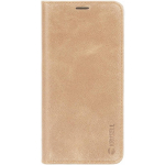 Krusell Sunne 2 Card Foliowallet 61239, 14cm (5.5), Rahakott, Kude, Nahk, Bež, Monotoonne, Sony, XPERIA L2, 2 kaardi taskut