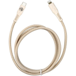 Tellur USB kaabel, TLL155451, 100cm, 2,4A, kuni 20W, Kreem, Nisuheina kiud