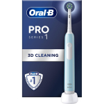 Oral-B Elektriline hambaharja Pro1 Caribbean Blue, 1 harjapea, 3 režiimi, 3D tehnoloogia, r&otilde;huandur, taimer