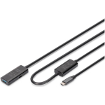 Digitus aktiivne USB 3.2 Gen1 5G pikenduskaabel DA-73111, 10m, 5Gbps, aktiivne kaabel, topelt kaitstud