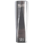 Milwaukee 4932498819, 3/8" 12-tahuline pikem mutter, 15 mm, sisemine ruut, kroomitud