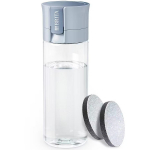 Brita Vital sinine 2 kettaga filtrpudel 1052262, 600ml, 227mm, 7.2cm, klappkaas, sinine, BPA-vaba, n&otilde;udepesumasin, 2 filtrit