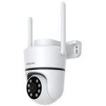Foscam PD5 5MP IP valvekaamera, 2560x1440, 25fps, 4mm, IP66, kahesuunaline heli, MicroSD kuni 256GB, Wi-Fi, Ethernet, valge