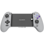 GameSir G8 Galileo USB-C mobiilikontroller koos telefonihoidikuga, hall, 252g, 217x107x54mm, Halli efekti puldid, l&auml;bilaadimine