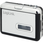 LogiLink UA0156 kassettmuundur, 100-20000Hz, 3.5mm, USB, SD/microSD, AA, 3V, must/h&otilde;be