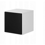 Cama full storage cabinet ROCO RO5 37/37/39 white/white/black