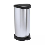 Pr&uuml;gikast Curver Deco Bin 40L h&otilde;be 0802150582, 30,9x34,9x69,7cm