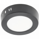 LED laevalgusti ORIS PLUS, 7W, 3000K, 560lm, IP20, 120&deg;, must; LD-ORN07W-CBP-10