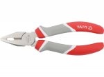 Yato Kombineeritud tangid YT-2007, 180 mm, kroomitud, s&uuml;sinikteras, PP, TPR, rafineeritud pea