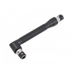 Leņķa skrūvgrieža adapteris 1/4", CrV tērauds, magnētisks, 105 mm, AW37580, AWTOOLS