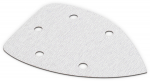 Kolmnurkne liivapaber 140x140x80mm, KREATOR, KRT220055, Liivagrainus: 80, 5 tk.