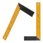 Nurgik 350mm GEKO G29081 Teras + alumiinium, Kollane/must