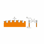 Metallisaag 355x2,2/25,4mm, CMT, 226.072.14, 8&deg;FWF