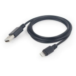 Gembird Lightning USB 2.0 kaabel 2m, must, 1 USB 2.0, 1 Lightning